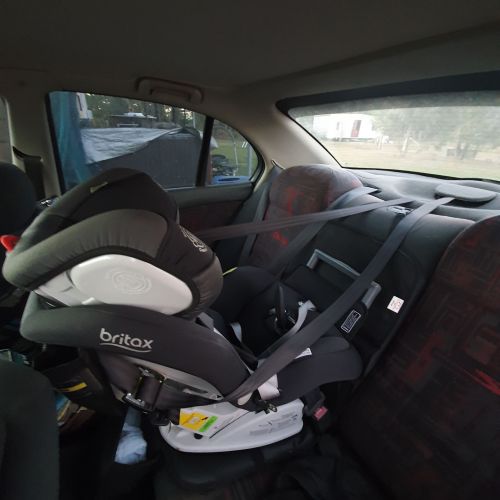Britax SafenSound Millenia™ Convertible Car Seat Tell Me Baby