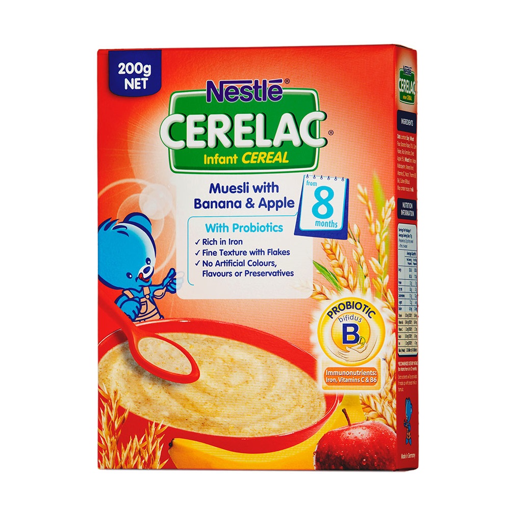 CERELAC Muesli with Banana & Apple 200g Tell Me Baby