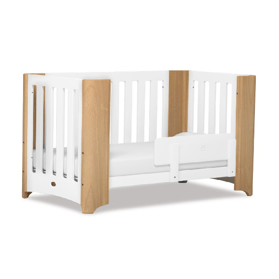 Boori Dawn Expandable™ Cot Bed Beech/White TGP Tell Me Baby