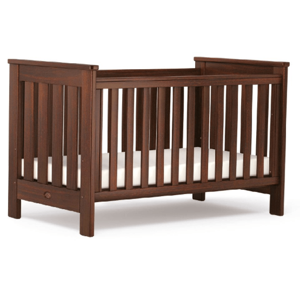 Boori Pioneer Cot Bed English Oak Low Base Tell Me Baby