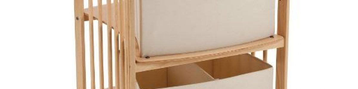 Stokke® Care™ changing table with mattress, baskets, containers and hangers