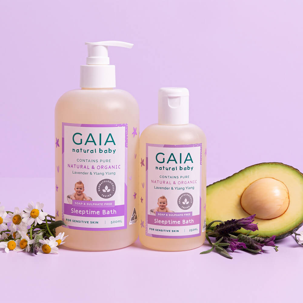 GAIA Natural Baby Sleeptime Bath Tell Me Baby
