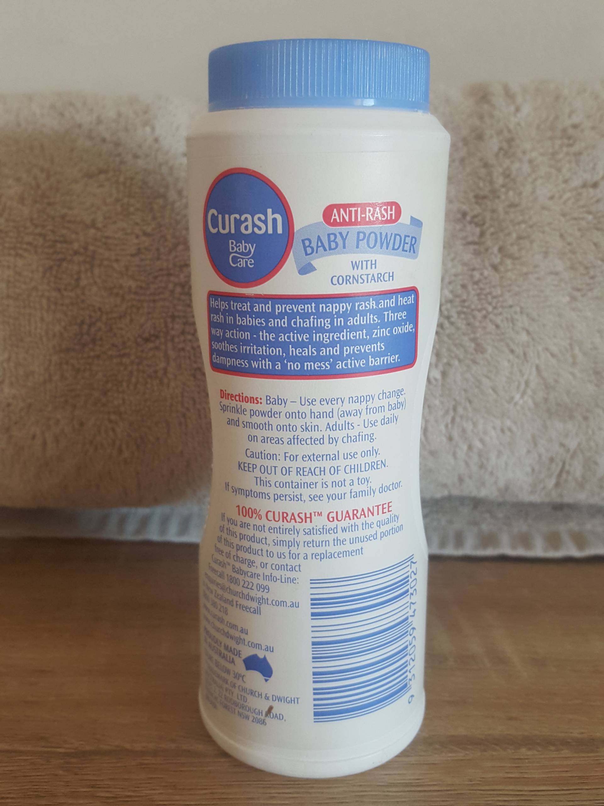 Member review of Curash AntiRash Baby Powder Tell Me Baby