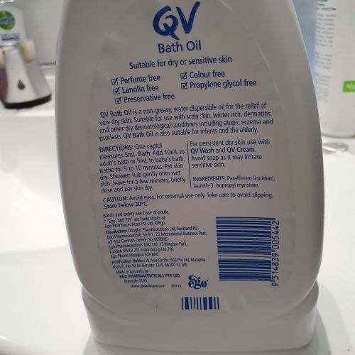 Ego QV Baby Bath Oil Reviews & Opinions TmB