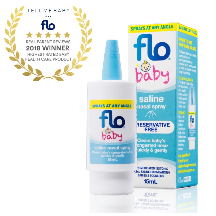 Flo Baby Saline Nasal Spray Reviews & Opinions Tell Me Baby