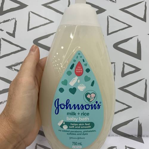 Johnson’s Baby Bath Milk & Rice Reviews & Opinions TmB