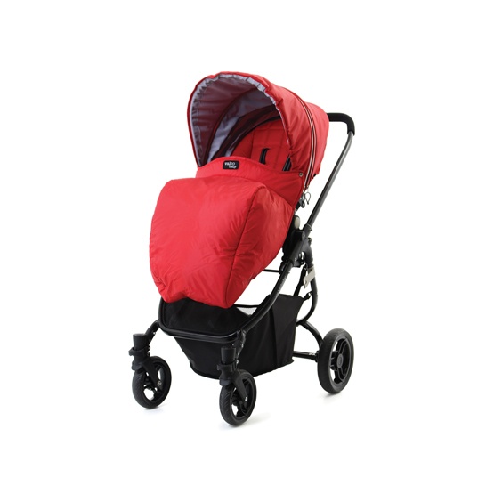 Valco Baby Snap Ultra Pram Carmine Red with Boot Cover Tell Me Baby