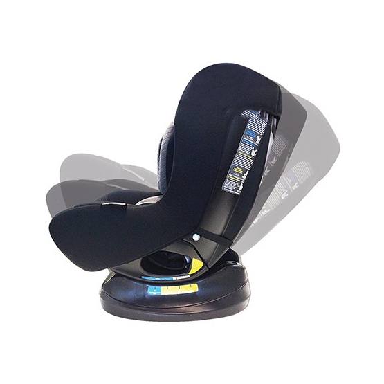 Mother's Choice Nest Convertible Car Seat Black Side Recline Settings