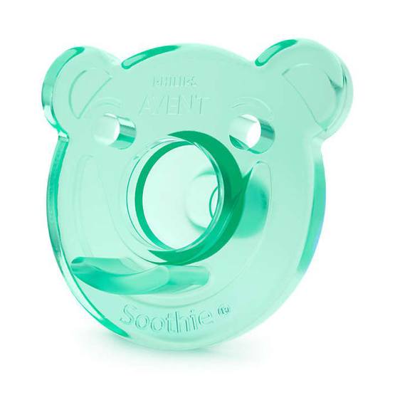 Philips Avent Soothie Pacifier Green Back Tell Me Baby