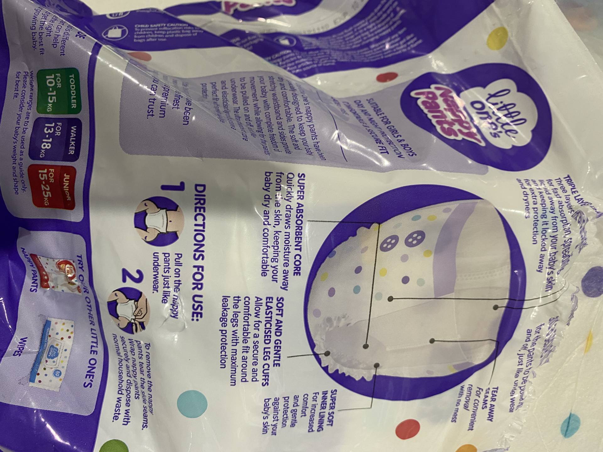 Member review of Little One’s Nappy Pants Tell Me Baby