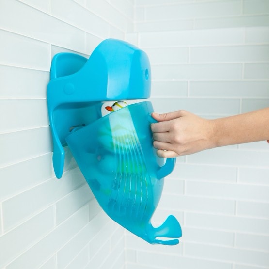 Boon WHALE POD Bath Toy Scoop, Drain & Storage Attachment Tell Me Baby