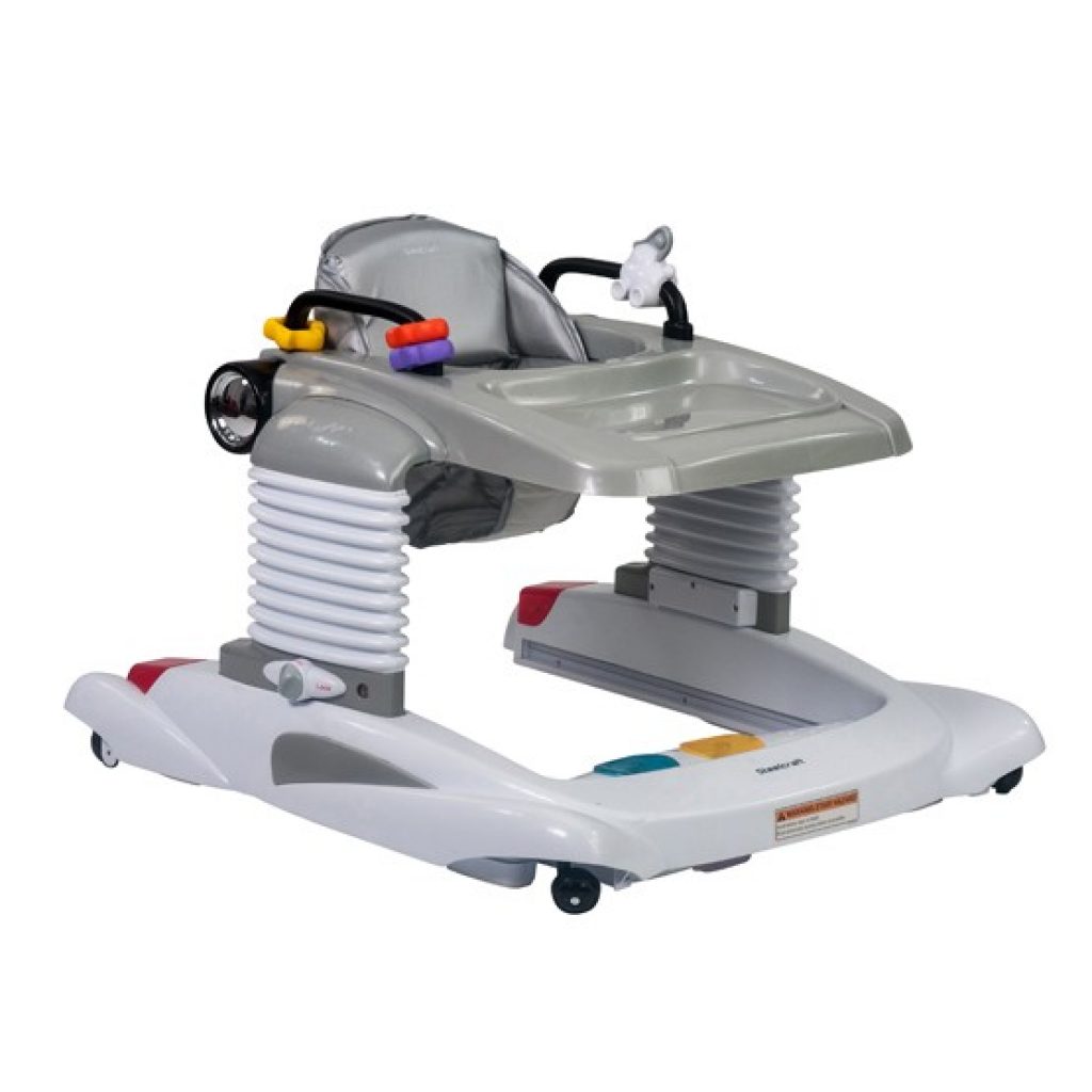 Steelcraft Beepa 4 in 1 Baby Walker Silver No Child Tray Tell Me Baby